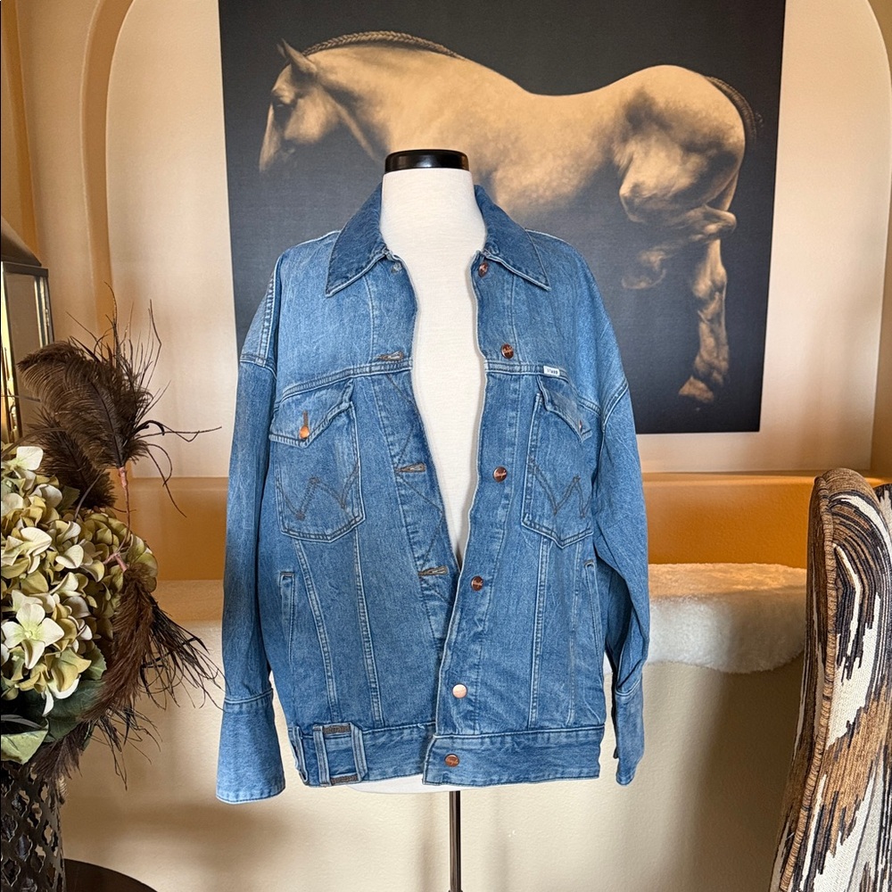 STAUD + Wrangler NWT Denim Jacket Oversized